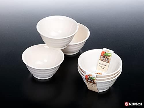 ほのか 豆鉢 3P 白（3個組） 【まとめ買い100個セット】 ナカヤ化学